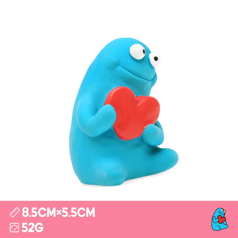 Clay Family Heart Monster