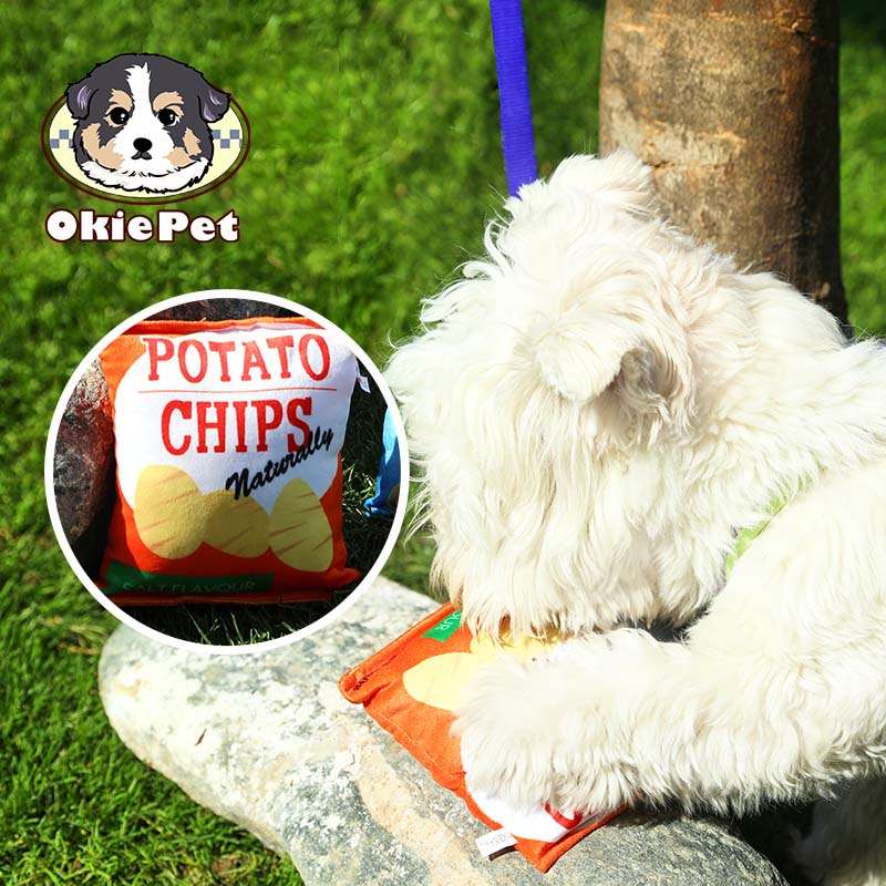 Chips Bag Collection Dog Chew Toy