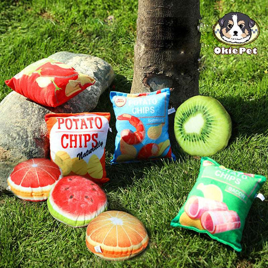 Fruit Collection Dog Chew Toy