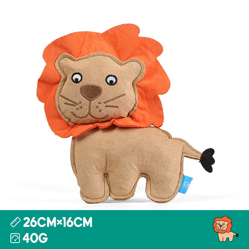 Suede Dog TUG Toy——Lion