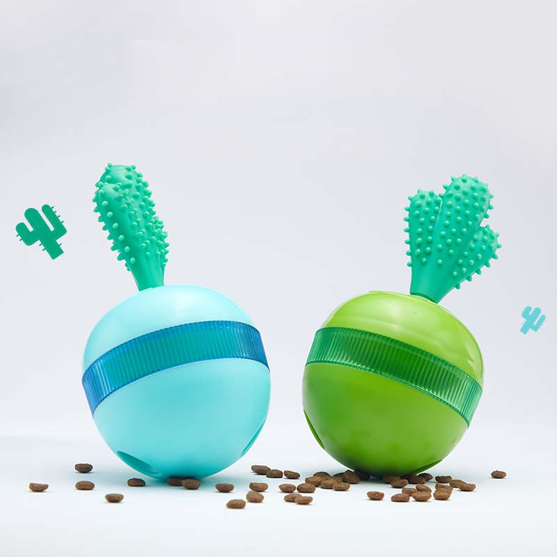 Tumbler Cactus 2 in 1 Dog Toy