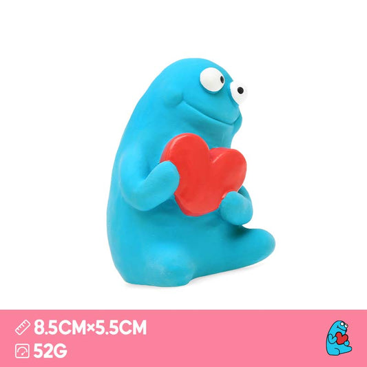 Clay Family Heart Monster